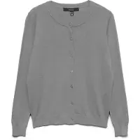 Vero Moda Neuletakki 'VMSILJE' meleerattu harmaa