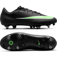 Nike Mercurial Vapor 17 Academy Sg-pro Anti-clog Shadow - Musta/illusion Green - Pehmeä Nurmi (Sg), koko 43