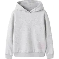 Name it Collegepaita 'NKFNIKOLISA' meleerattu harmaa / roosa / vaalea pinkki / valkoinen