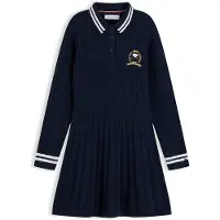Tommy Hilfiger Mekko 'PEANUTS' laivastonsininen / kulta / valkoinen