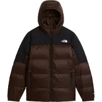 The North Face M Diablo Down 2.0 Hoodie Dark Chestnut Black Hea - L