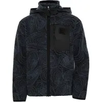 Didriksons Joule Kids' Printed Full-Zip - Black - 170