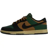 Nike Matalavartiset tennarit 'DUNK LOW RETRO' ruskea / vihreä / musta