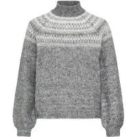 Kaffe Neulepaita 'KAGerda' harmaa / offwhite