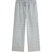Tommy Hilfiger Pyjamahousut harmaa / vaaleanharmaa / offwhite