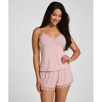 Hunkemoller Pyjamashortsit 'Nana' roosa