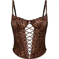Hunkemoller Quinn Bustier - Brown - C x 75