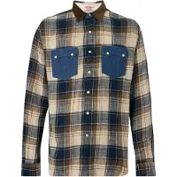 Replay Paita beige / marine / sininen denim / ruskea