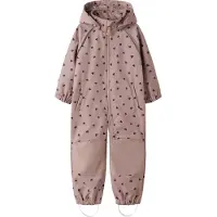 Name It Mini Nmfalfa08 Softshell Suit Aop 1Fo Noos - Pink - 104