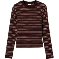 Noella N-Mykel Ls Top - Burgundy - XS
