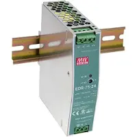 LevelOne POW-4821, 75 W, 90 - 264 V, 76,8 W, Ylijännite, Ylikuormittaa, Oikosulku, 506600 h, Mintunvärinen, Hopea