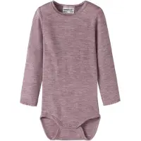 Name It Mini Nmfwang Wool Needle Ls Body Solid - Pink - 92