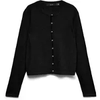 Vero Moda Neuletakki 'VMHOLLY KARIS' meleerattu musta