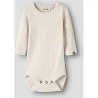 Lil´ Atelier Nbmgabo Bib Ls Slim Body Lil - Cream - 62