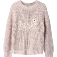 Name it Nmfemlen Emb Knit Lil - Pink - 116