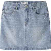 Name it Nkfemma Rhine Dnm Skirt 6608-Im - Blue - 152