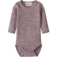 Name it Nbfwang Wool Needle Ls Body Solid Noos - Pink - 68
