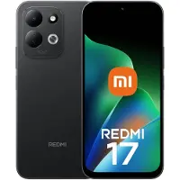 Xiaomi Redmi 17 4G 4/128 Gt -puhelin, musta