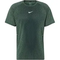 Nike Toiminnallinen paita 'Stride' vaaleanvihreä / tummanvihreä