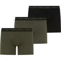 HUGO Bokserishortsit khaki / musta