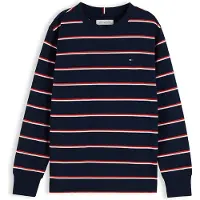 Tommy Hilfiger Paita laivastonsininen / kirkaanpunainen / valkoinen
