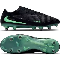 Nike Phantom 6 Elite Low Cut Sg-pro Shadow - Musta/illusion Green - Pehmeä Nurmi (Sg), koko 45½