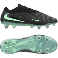 Nike Phantom 6 Elite Low Cut Sg-pro Shadow - Musta/illusion Green - Pehmeä Nurmi (Sg), koko 38½