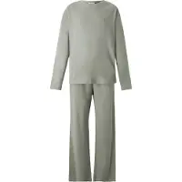 Tommy Hilfiger Underwear Pitkä pyjama vaaleanvihreä
