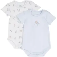 Chicco Potkuhousut/body tummabeige / vaaleansininen / valkoinen
