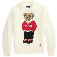 Ralph Lauren Neulepaita kerma / vaaleanruskea / punainen / musta