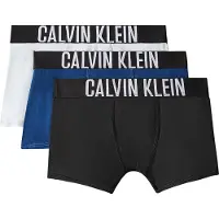 Calvin Klein 3Pk Trunk - Black - 164-170