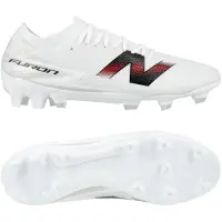 New Balance Furon V9 Team Fg Core - Valkoinen/musta/punainen - Nurmi (Fg), koko 43
