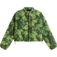 The North Face W Extreme Pile 2 Fz Jacket -Print - Khaki green - S