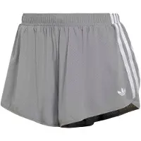 Adidas Urheiluhousut harmaa / valkoinen