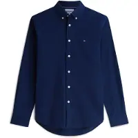 Tommy Hilfiger Flex Flannel Solid Rf Shirt - Navy - M