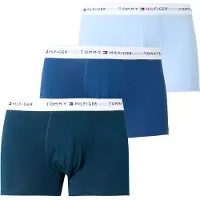 Tommy Hilfiger Underwear Bokserishortsit sininen / marine / vaaleansininen / valkoinen
