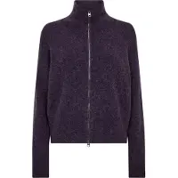 Mos Mosh Mmthora Knit Zip Cardigan - Purple - XL