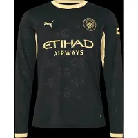 Puma Manchester City Away Jersey Replica 26/27 Ls - Black - XXL