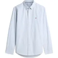 Tommy Hilfiger Flex Hairline Poplin Rf Shirt - Blue - XXL