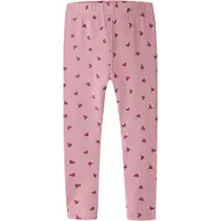 Name it Leggingsit 'NMFVIVIAN' pastellinvioletti / karmiininpunaine