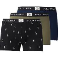 Ralph Lauren Bokserishortsit laivastonsininen / vihreä / musta / valkoinen