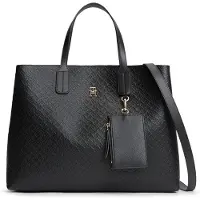 Tommy Hilfiger Laukut Aw0aw18923 Th Icon Satchel Mono