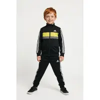Adidas Treenipuku 'Seasonal Essentials Tiberio' harmaa / tummanharmaa / musta / valkoinen