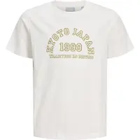 Jack & Jones Kids Paita 'JXMERLE' khaki / valkoinen