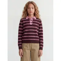 Jack & Jones Kids Kids Jxruby Polo Neck Knit Sn Grl - Burgundy - 128
