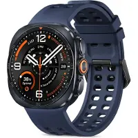 TechProtection -silikonirannekkeen Samsung Galaxy Watch Ultra 47 mm:lle – tummansininen