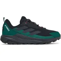 Adidas Ulkoilukengät 'Anylander' tummanharmaa / tummanvihreä / musta