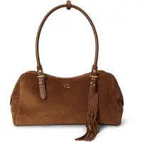 Ralph Lauren Marcy Olkalaukku Nahka 35.5 cm Ruskea
