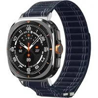 Spigen WBF0 hihna Samsung Galaxy Watch Ultra 47mm - laivastonsininen - laivastonsininen
