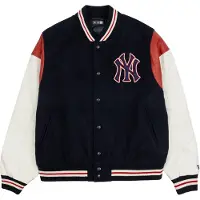 New Era Mlb Varsity Jckt Neyyan - Navy - S